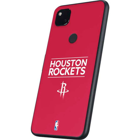 NBA Houston Rockets Standard - Red Google Pixel 4a Skin